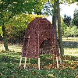 Domek dla dzieci Chatka do ogrodu z gałązek