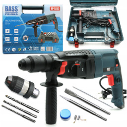 Bass Polska Wiertarka Udarowa 2500W Młot Sds+ 3w1