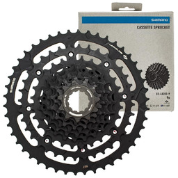 Shimano Kaseta Cues CS-LG300, 9-rz, 11-46, Linkglide, czarna