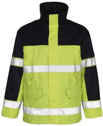 PARKA MASCOT SAFE IMAGE SAVONA 00930-880; ŻÓŁTY HI-VIS/GRANAT