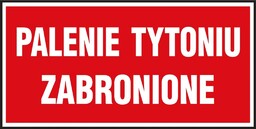 Z-48P - Znak ochrony ppoż. Palenie tytoniu zabronione