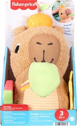 Fisher Price Kapibara sensoryczna przytulanka HYR54