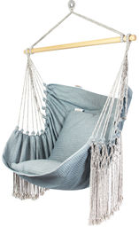 Fotel hamakowy boho, morski HC10-C323