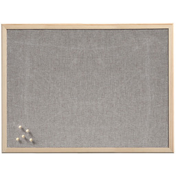 ZELLER Tablica informacyjna, 40 x 60 cm, lniana