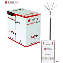 Kabel instalacyjny TechlyPro skrętka Cat5e F/UTP drut CCA