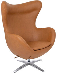 Fotel jajo vintage Egg KH1301100132 King Home odchylany