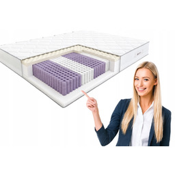 Materac Hilding Flamenco kieszeniowy Multipocket dwustronny 120x200 Tencel