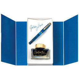 Pióro Wieczne Pelikan M200 Golden Lapis EF +