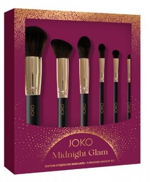 JOKO Midnight Glam Zestaw pędzli do makijażu 1