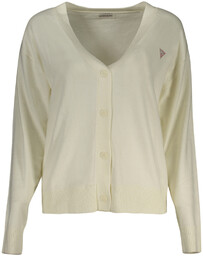 bluza na zamek DAMSKI GUESS JEANS BIAŁY