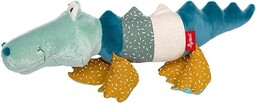 Sigikid 43234 patchwork pluszak krokodyl, miętowo-zielony/wielokolorowy