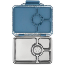 Lunchbox 4-komorowy Yumbox Pret ze stalową tacą -