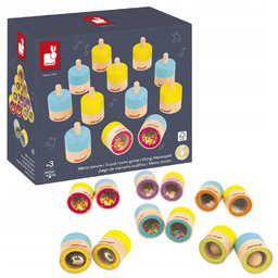 Gra pamięciowa memory dźwiękowe Janod 3 lata+