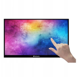 Monitor przenośny dotykowy Verbatim PMT-15 15.6 Full Hd