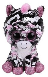 Beanie Boos , maskotka cekinowa Zebra