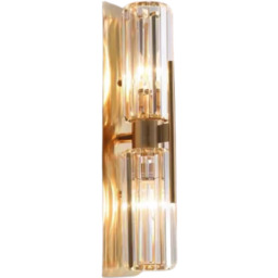 Vardena W - elegancki kinkiet kryształowy LED Złoty