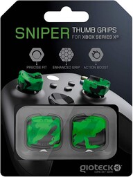 Gioteck - Sniper Thumb Grips Green Camo for
