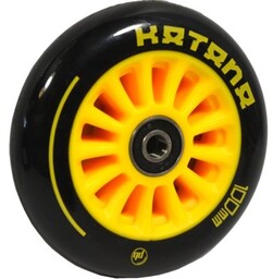 Kółka PB Katana 100mm ABEC-7 Żółty (2 szt.)