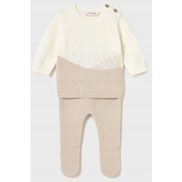 Mayoral 2563.071 Komplet trykotowy z półśpioszkami i swetrem