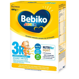 Bebiko Junior 3R NUTRIflor Expert z kleikiem ryżowym