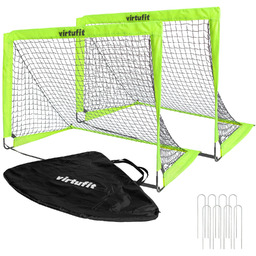 VirtuFit Zestaw 2 składane bramki 120 x 90