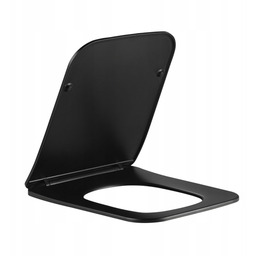 Deska Sedesowa Wc Wolnoopadająca CV-MTB-09 Slim Czarny Mat