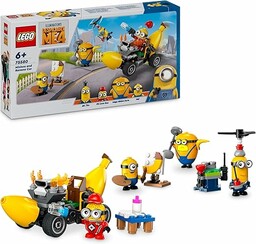 LEGO Despicable Me 4 Minionki i bananowóz, Zabawka