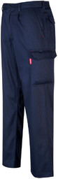 PORTWEST BZ31 SPODNIE TRUDNOPALNE BIZWELD CARGO; GRANATOWY