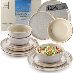 SÄNGER Rio 12-częściowy zestaw naczyń z kamionki, 4