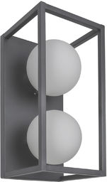 Italux kinkiet lampa ścienna Daisy MB-BR4367-W2 GR szary