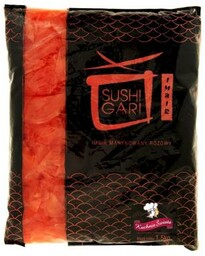IMBIR MARYNOWANY RÓŻOWY SUSHI 1KG SUSHI GARI