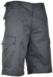 Mil-Tec Spodenki Bermudy Czarne - L