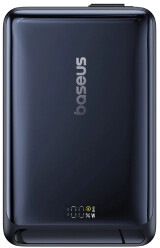 Baseus Nomos Qi2, USB-C 10000mAh 45W Granatowy Powerbank