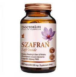 Doctor Life Szafran, 60 kapsułek