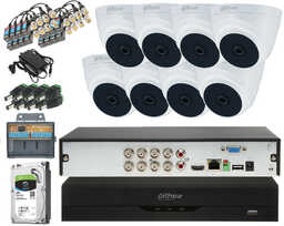 Zestaw monitoring Dahua 8 Kamer Full HD 2Mpx