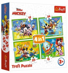 TREFL Puzzle Disney Junior Mickey Wśród Przyjaciół 34616