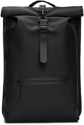 Plecak rowerowy Rains Rolltop Rucksack - black