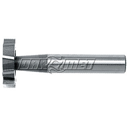 DOLFAMEX Frez ze skośnymi ostrzami do rowków woodruffa