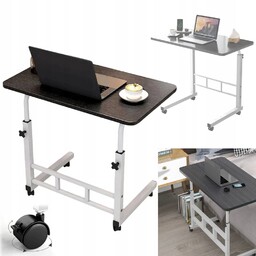 Stolik Pod Laptop Na Kółkach Mobilne Biurko Przyłóżkowe
