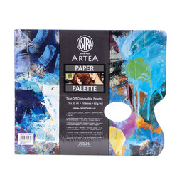 Paletka malarska papierowa 25x30cm 10ark 80g Astra AS325122002-65646
