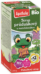 Apotheke Syrop dla dzieci z tymianku i dzikiej