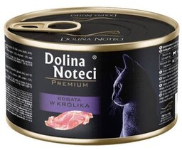 DOLINA NOTECI Karma dla kota Premium Królik 185
