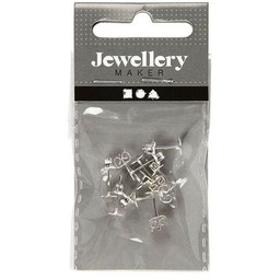 Kolczyki Sztyfty - Srebro - 13 Mm -