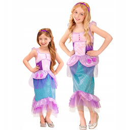 Strój Syrenka Syrena Fioletowa Z Rozgwiazdą 116