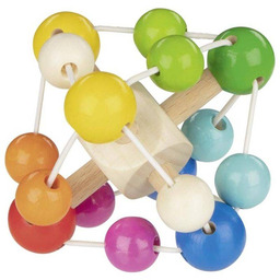 Elastyczna bryła dla maluchów grzechotka Tęcza 65331 Goki