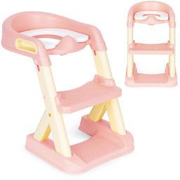 Nakładka na toaletę ze schodkami drabinką dla dzieci