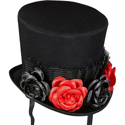 Widmann 00677 mini cylinder z 4 różami, damski,