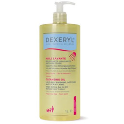 Dexeryl Łagodzący olejek do mycia, 1000 ml