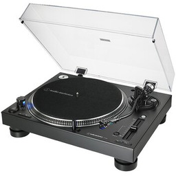 AUDIO-TECHNICA Gramofon AT-LP140XP Czarny, Manualny, Napęd bezpośredni, Prędkość