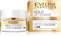 Eveline Cosmetics Gold Lift Expert 70+, luksusowy multinaprawczy